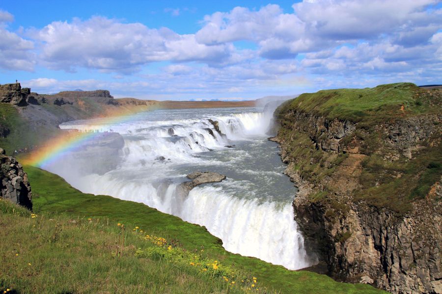 Gullfoss waterval IJsland