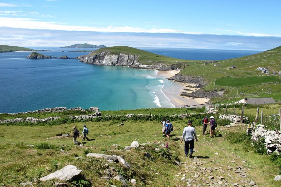 Wandeltrektochten Ierland met bagagevervoer