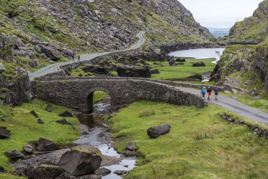 Wandeltrektochten Ierland met bagagevervoer